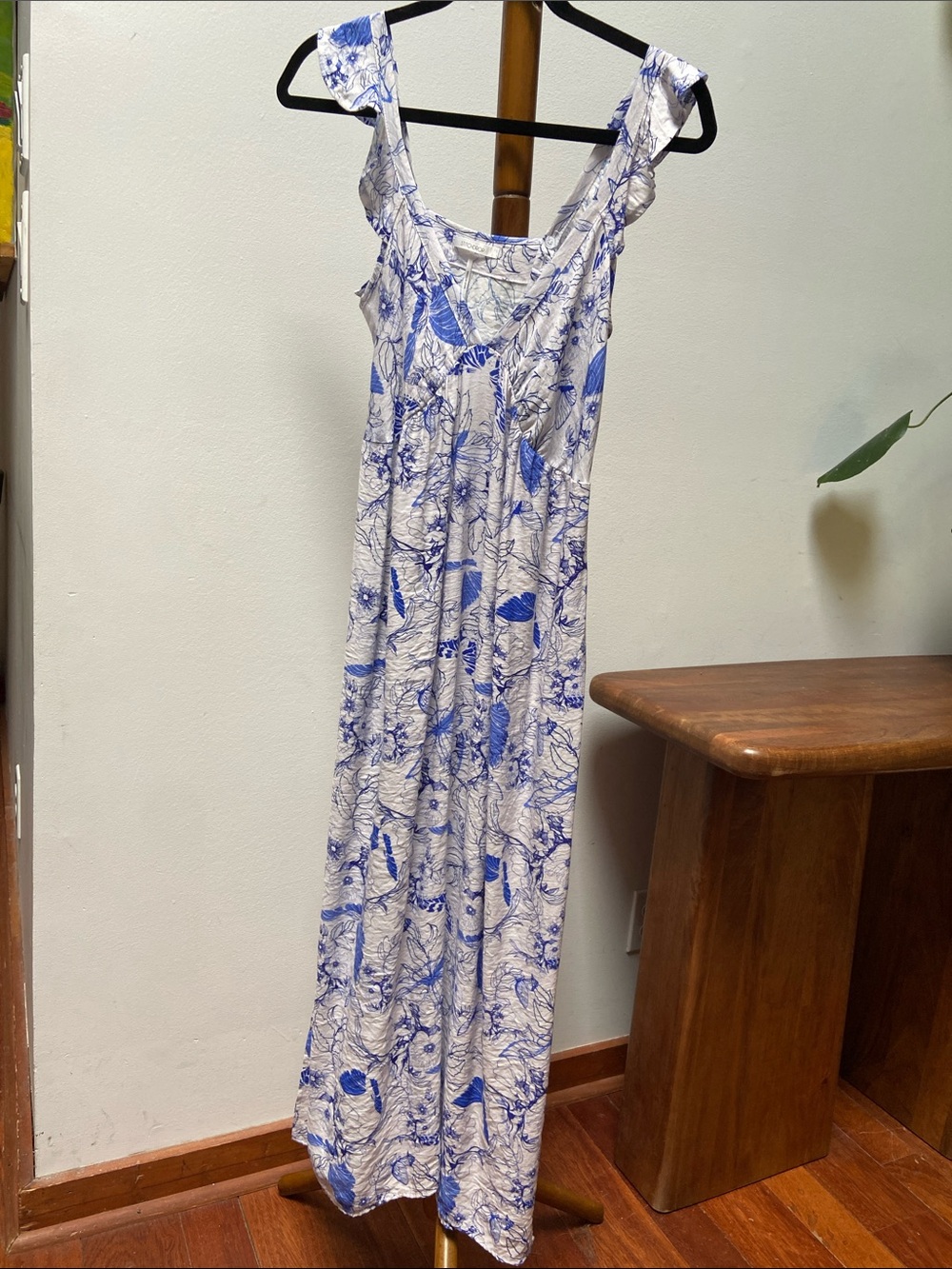 StitchDrop Boardwalk Brunch Maxi Dress Breezy Sundress Ruffled